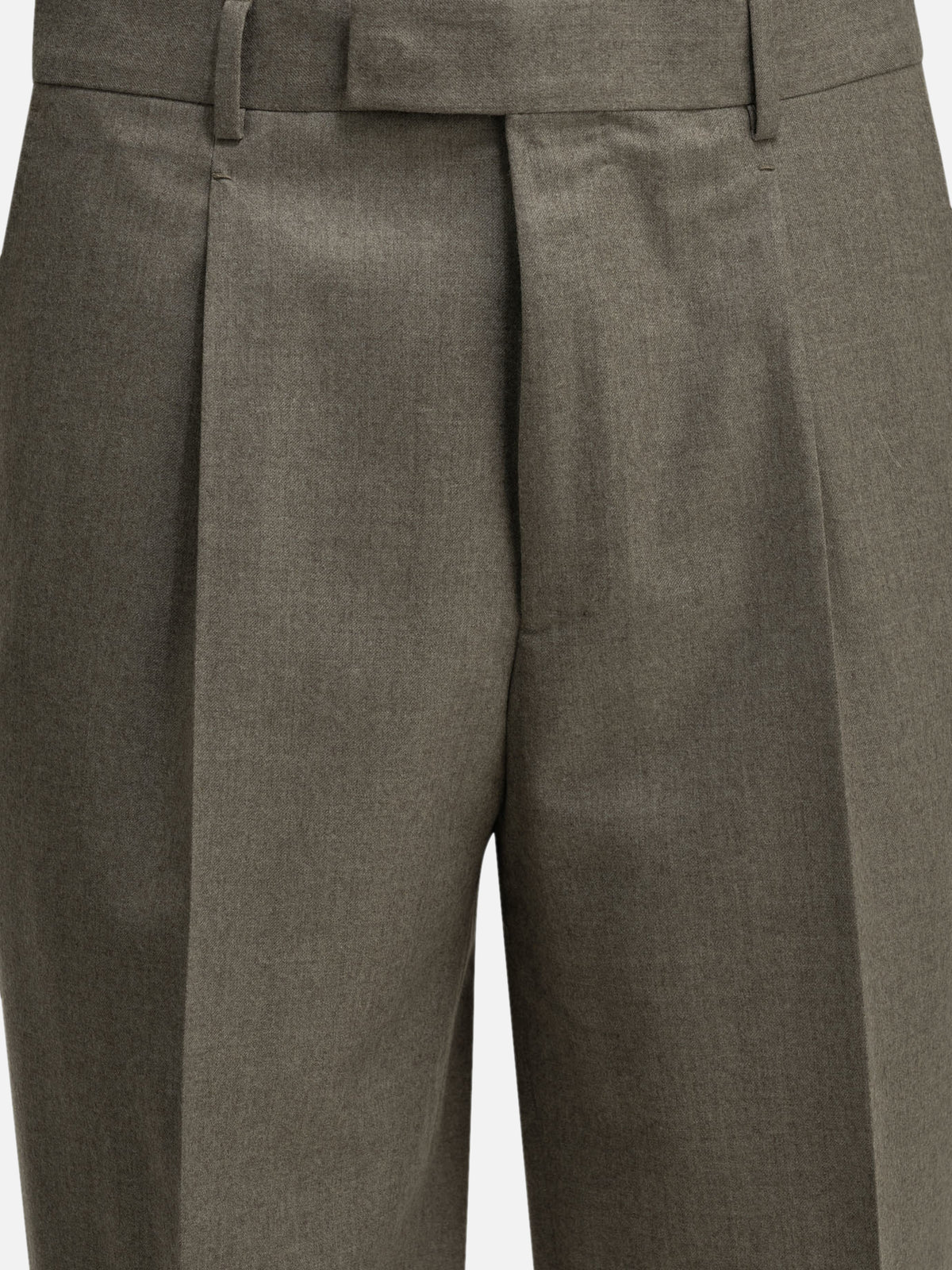 Zegna Tailored wool pants Beige

