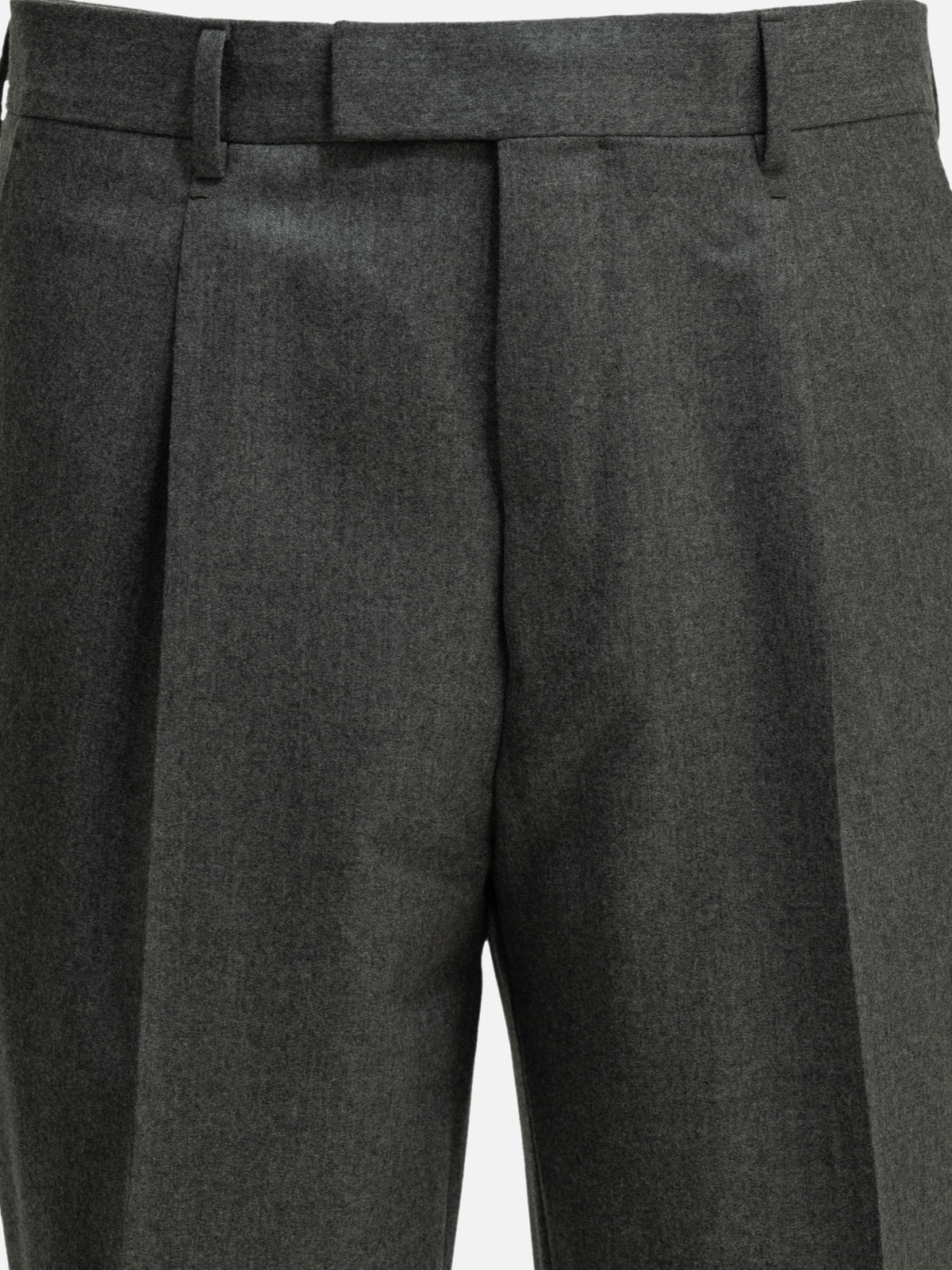 Zegna Tailored wool pants Grey

