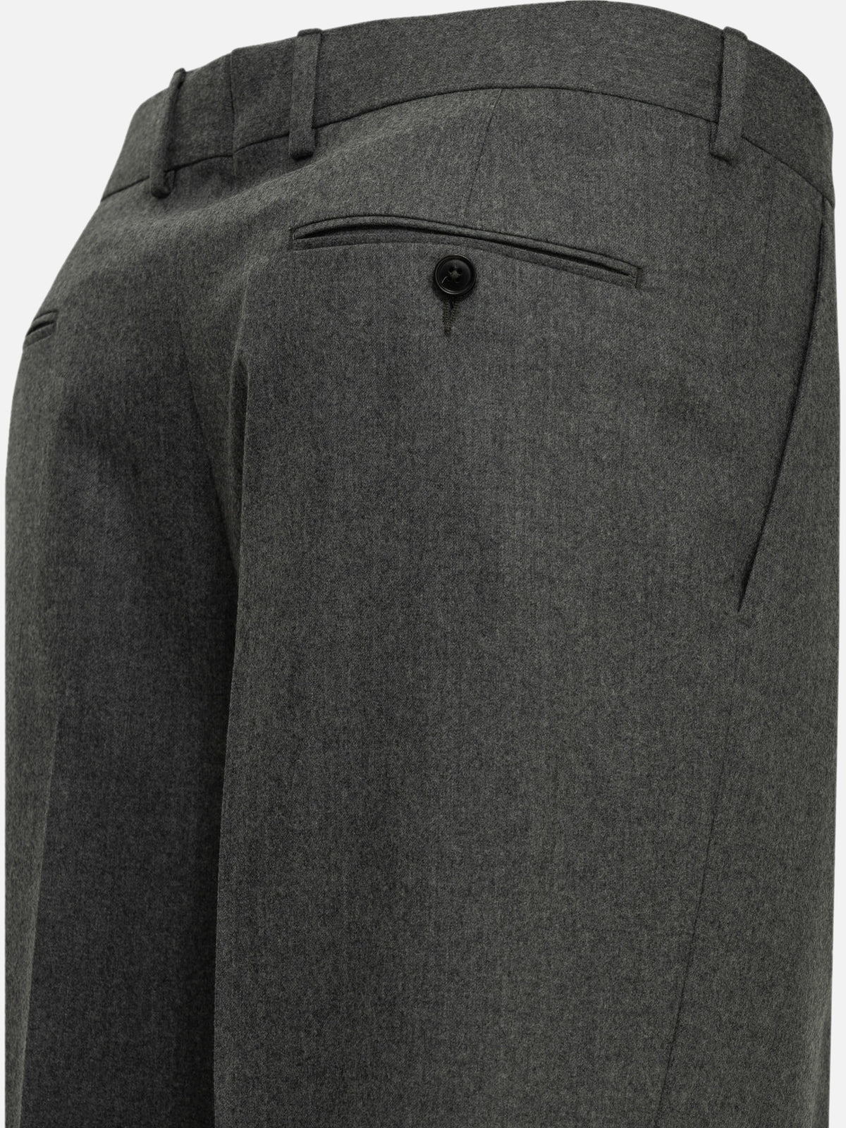 Zegna Tailored wool pants Grey


