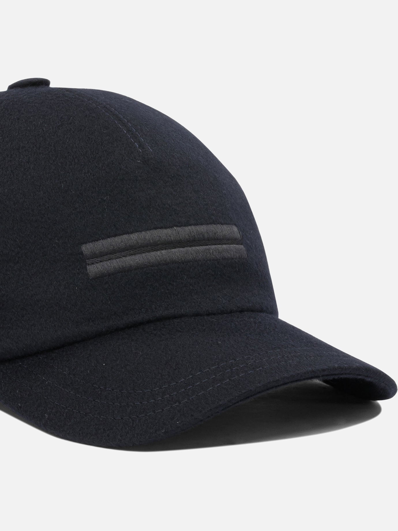Baseball caps 100% cashmere - Lining: 90% wool 10% cashmere  Blue - Zegna Men | PDP | VIETTI Online Store | Zoom-Modal_4
