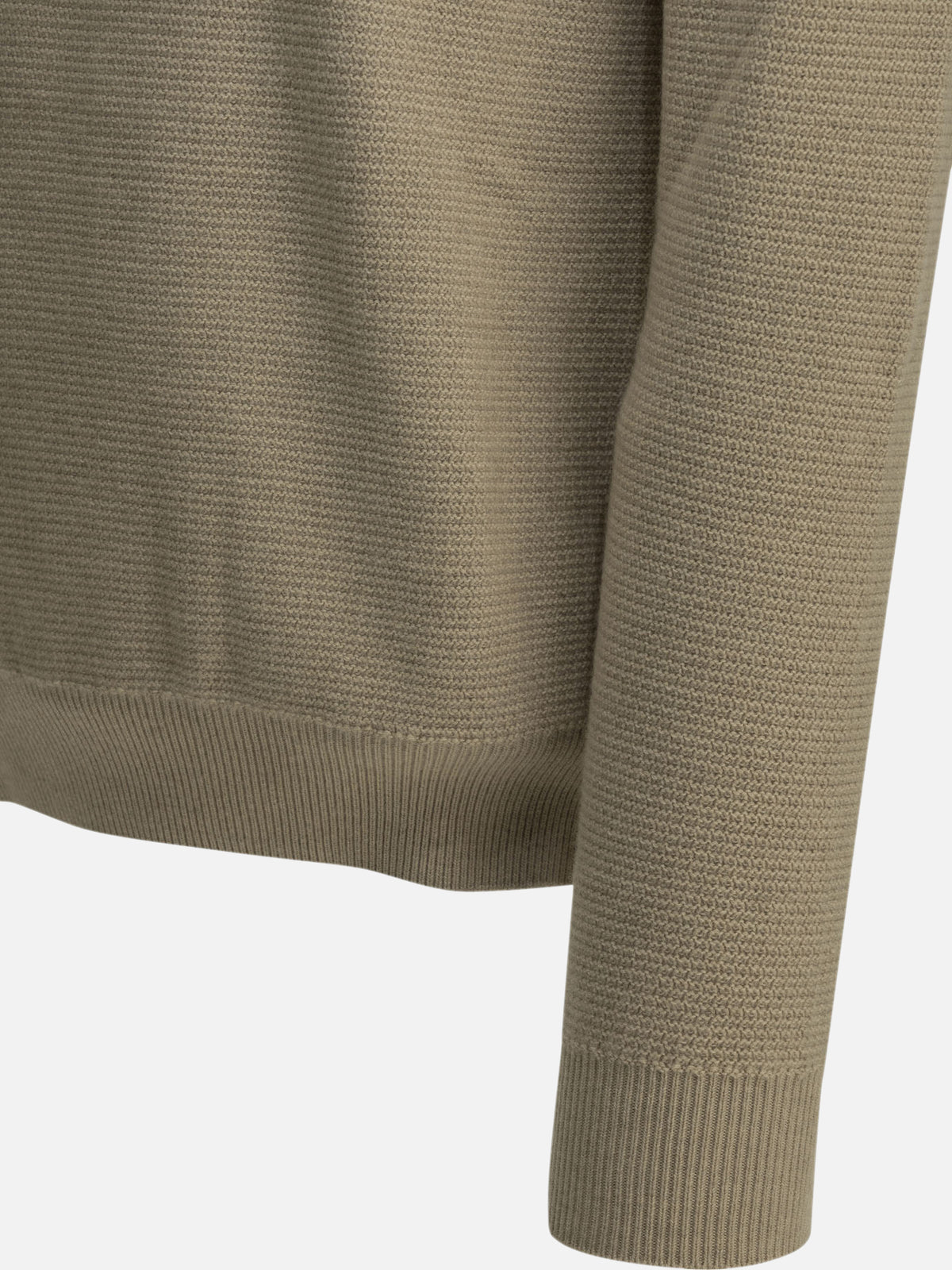 Zegna Cashmere polo sweater Beige

