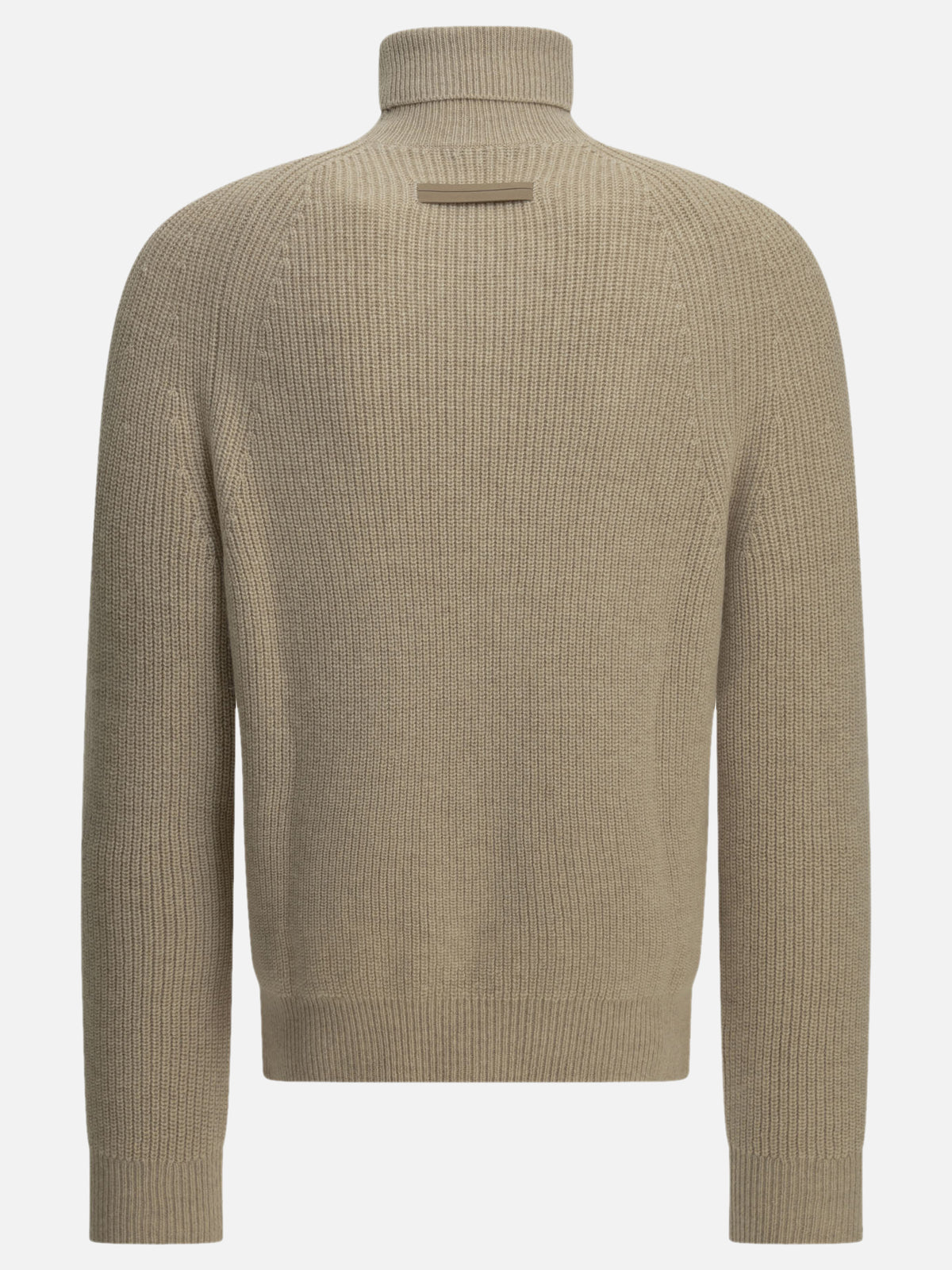 Zegna Maglione dolcevita in cashmere Beige - VIETTI
