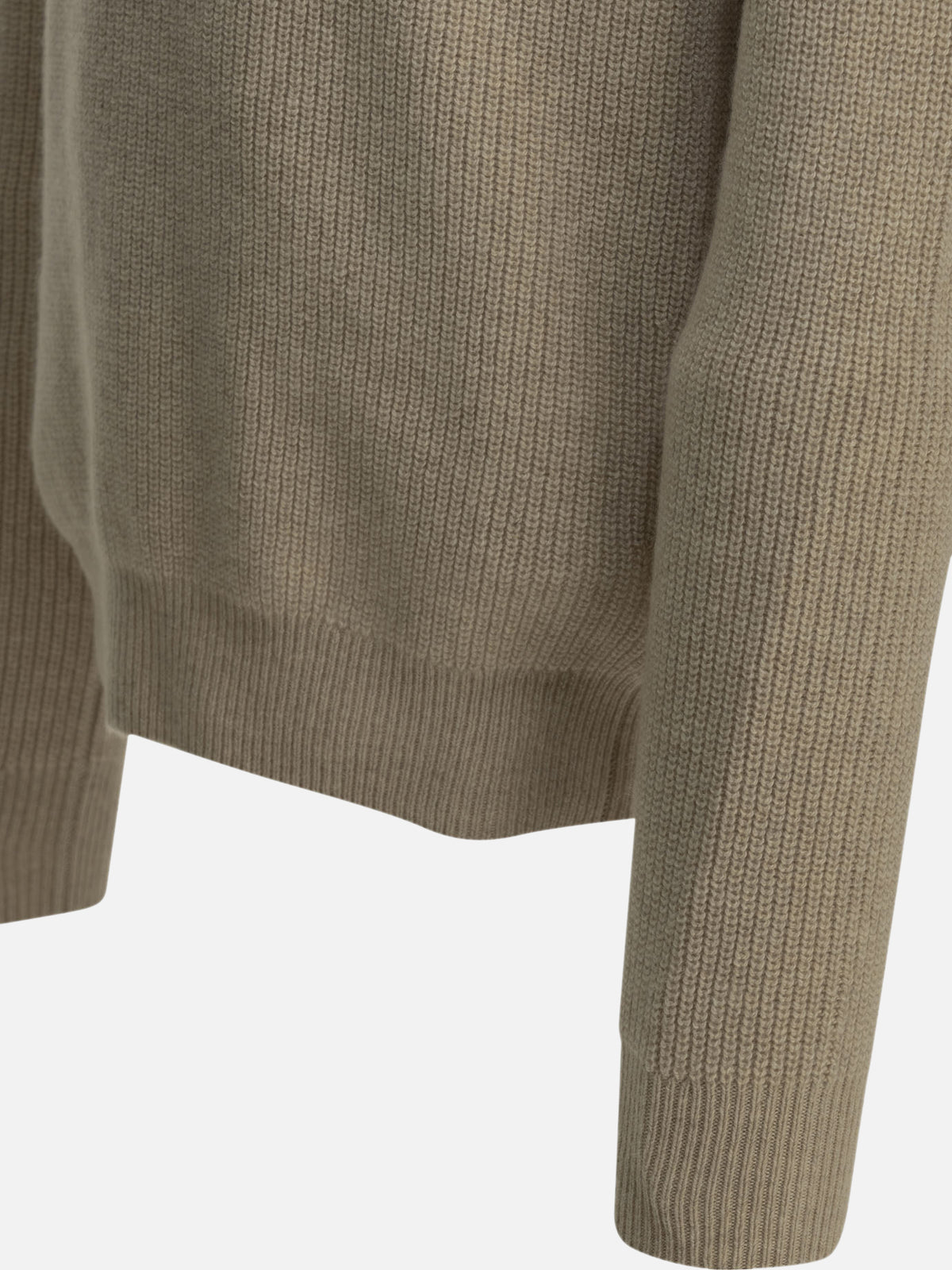 Zegna Cashmere turtleneck sweater Beige