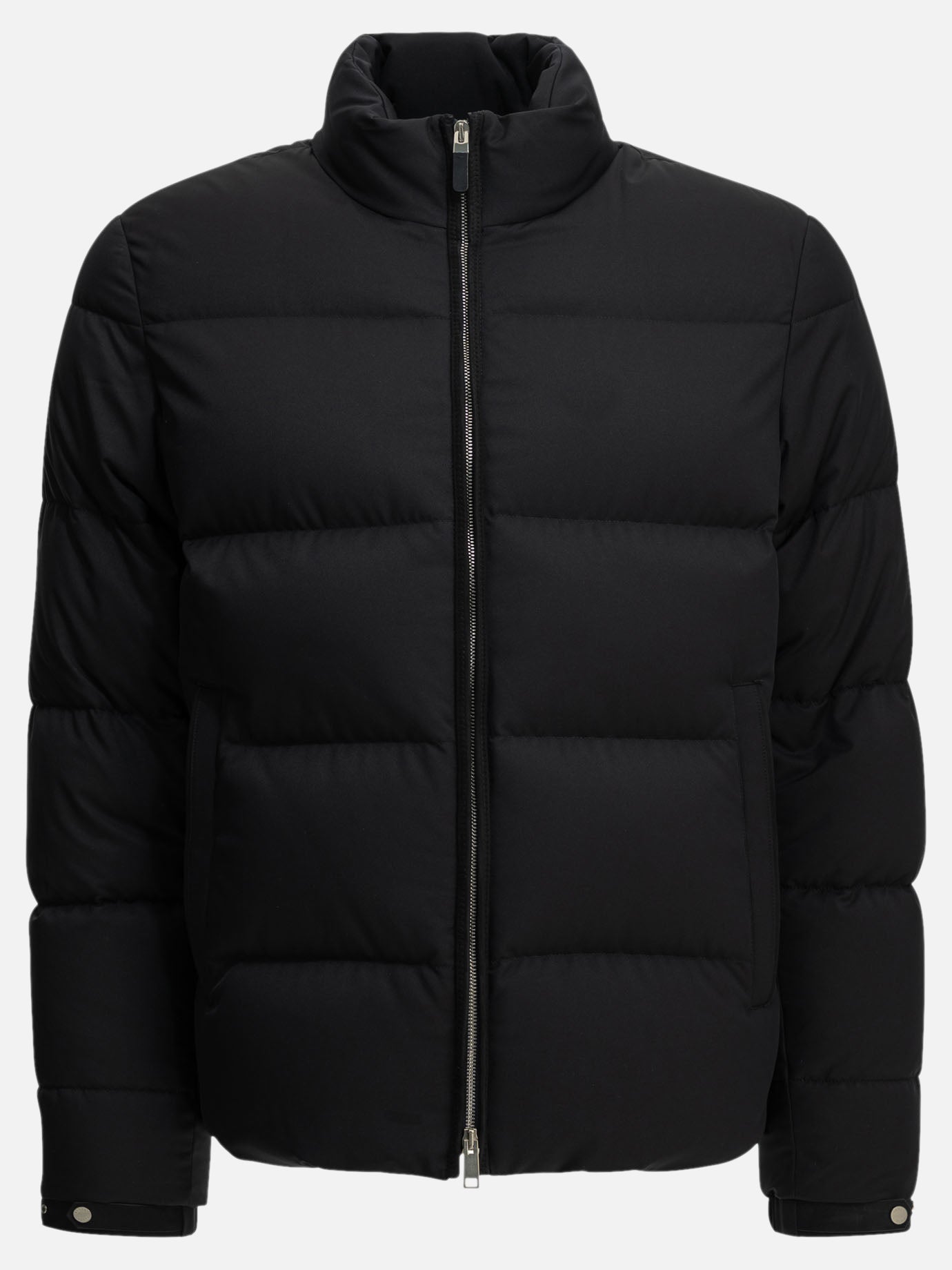 Zegna Short down jacket Blue - VIETTI