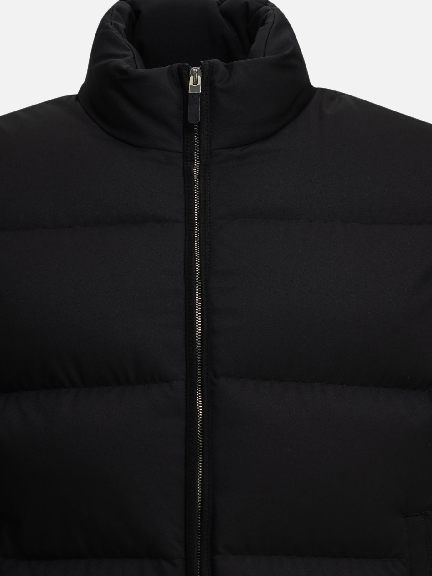 Zegna Short down jacket Blue

