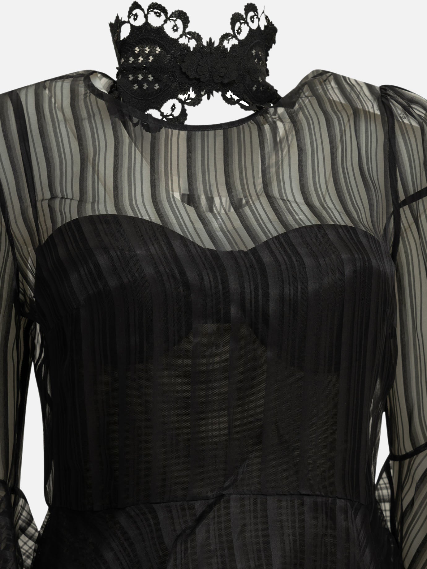 Zimmermann "Valiant" Short Dress Black

