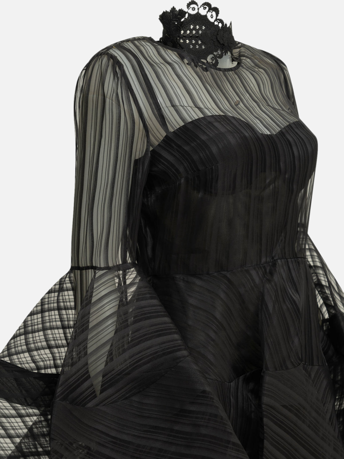 Zimmermann "Valiant" Short Dress Black - VIETTI