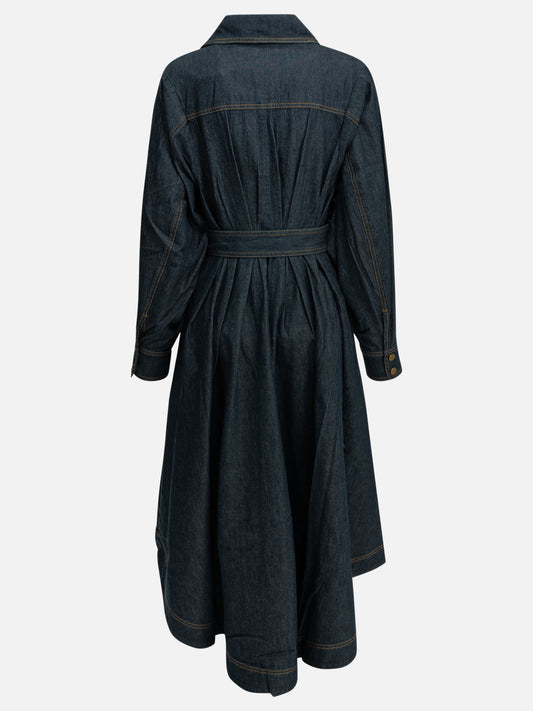 Midi dresses Solid colour  Blue - Zimmermann Women | PLP | VIETTI Online Store | 2
