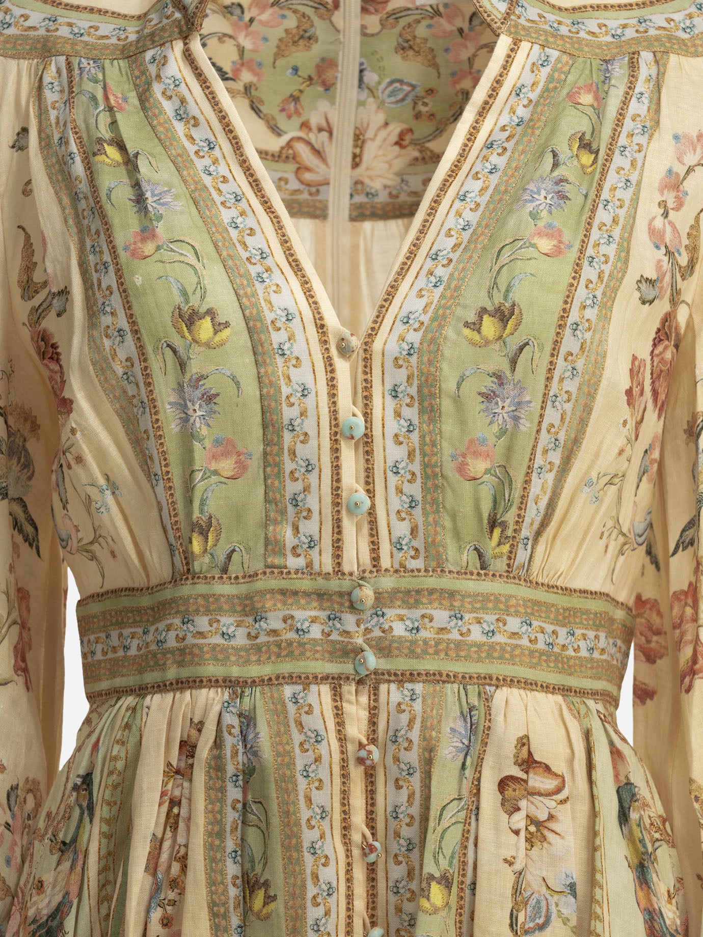 Abiti corti Floral  Beige - Zimmermann Donna | PDP | VIETTI Online Store | thumbnail_3