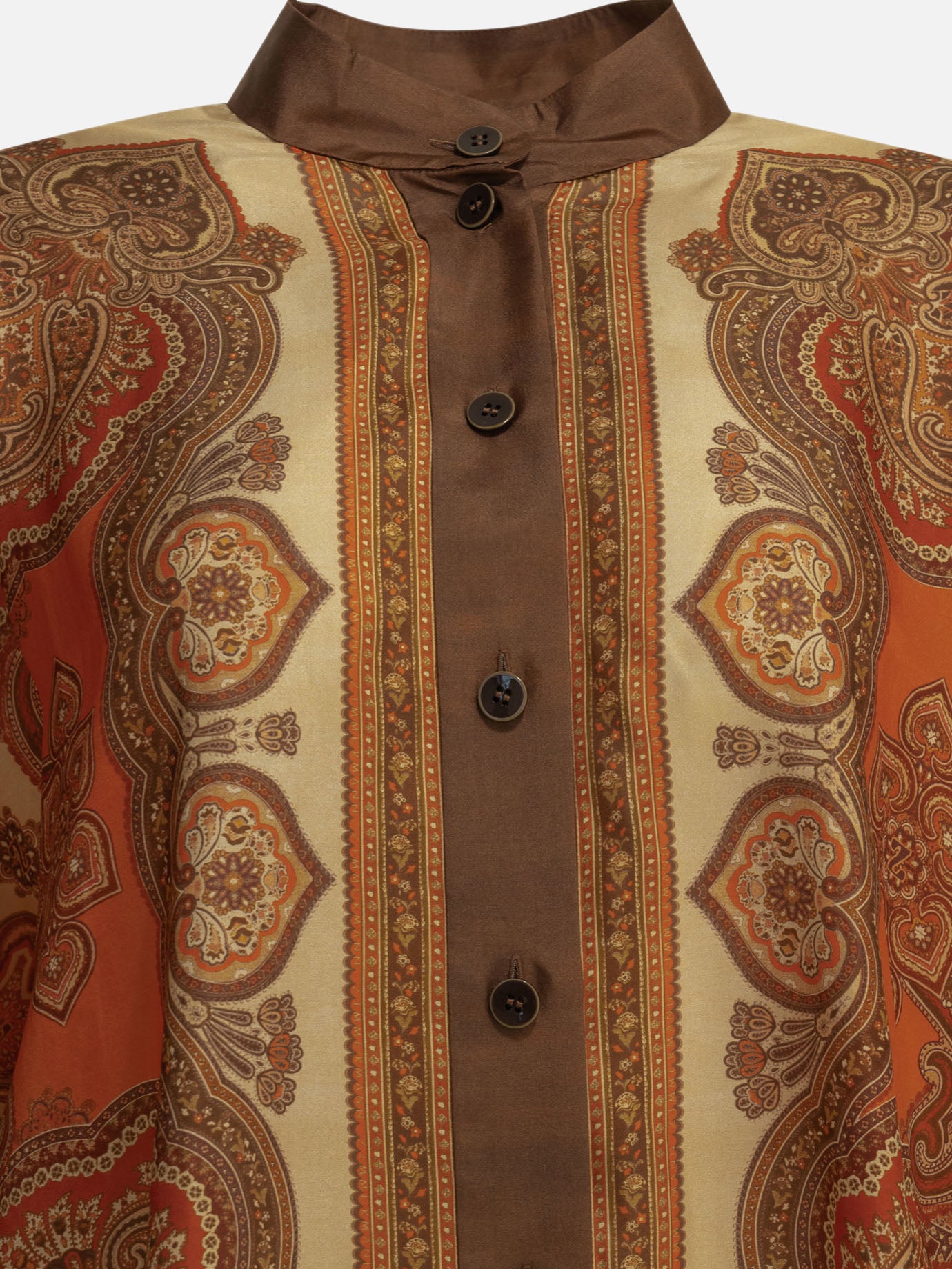 Casual shirts Paisley  Orange - Zimmermann Women | PDP | VIETTI Online Store | Zoom-Modal_3
