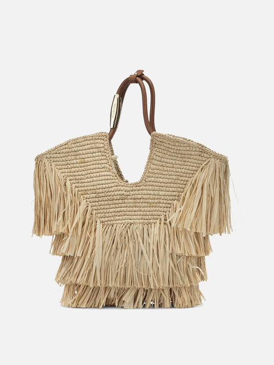 Medium bags 100% raffia  Beige - Zimmermann Women | PLP | VIETTI Online Store 
