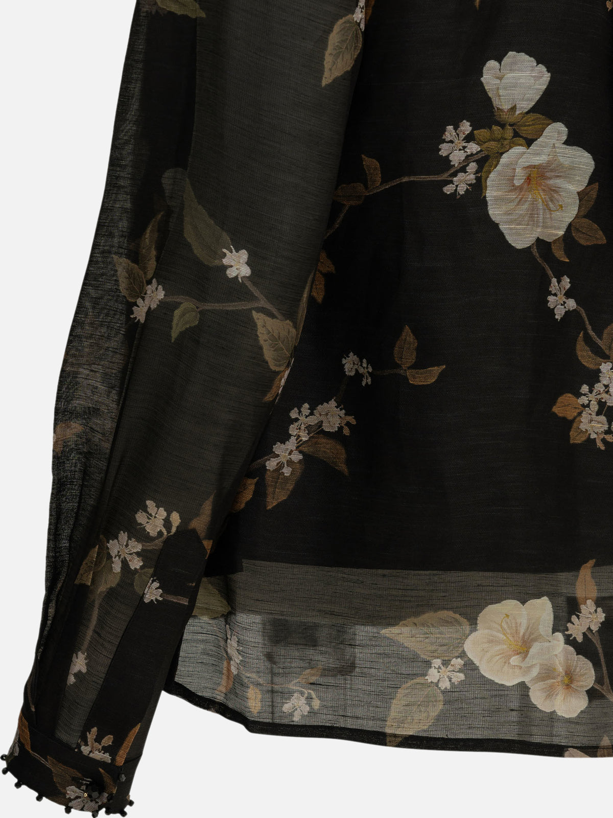 Zimmermann "Ascent" Casual Shirt Black - VIETTI