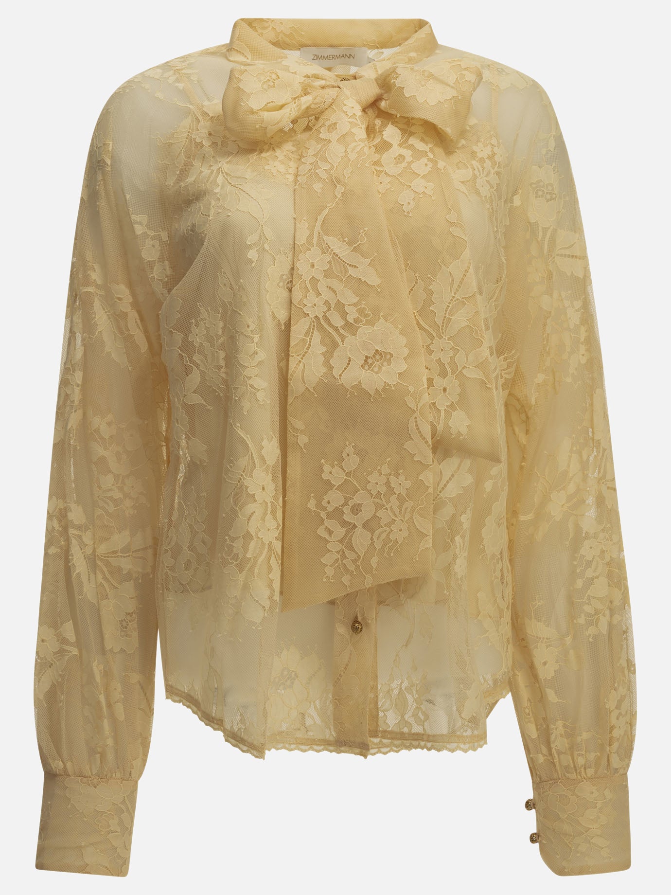 Blouses Lace  Beige - Zimmermann Women | PDP | VIETTI Online Store | Zoom-Modal
