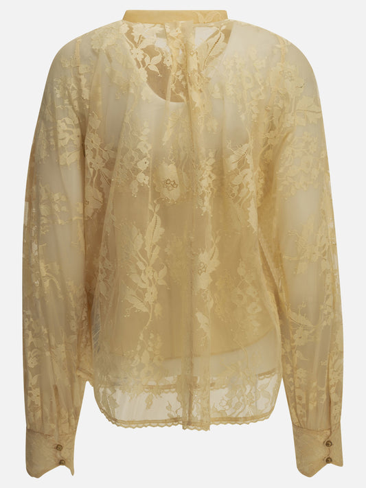 Blouses Lace  Beige - Zimmermann Women | PDP | VIETTI Online Store | 2
