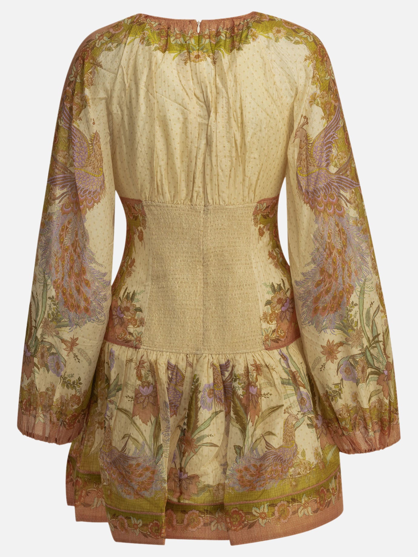 Mini dresses Floral  Pink - Zimmermann Women | PDP | VIETTI Online Store | thumbnail_2
