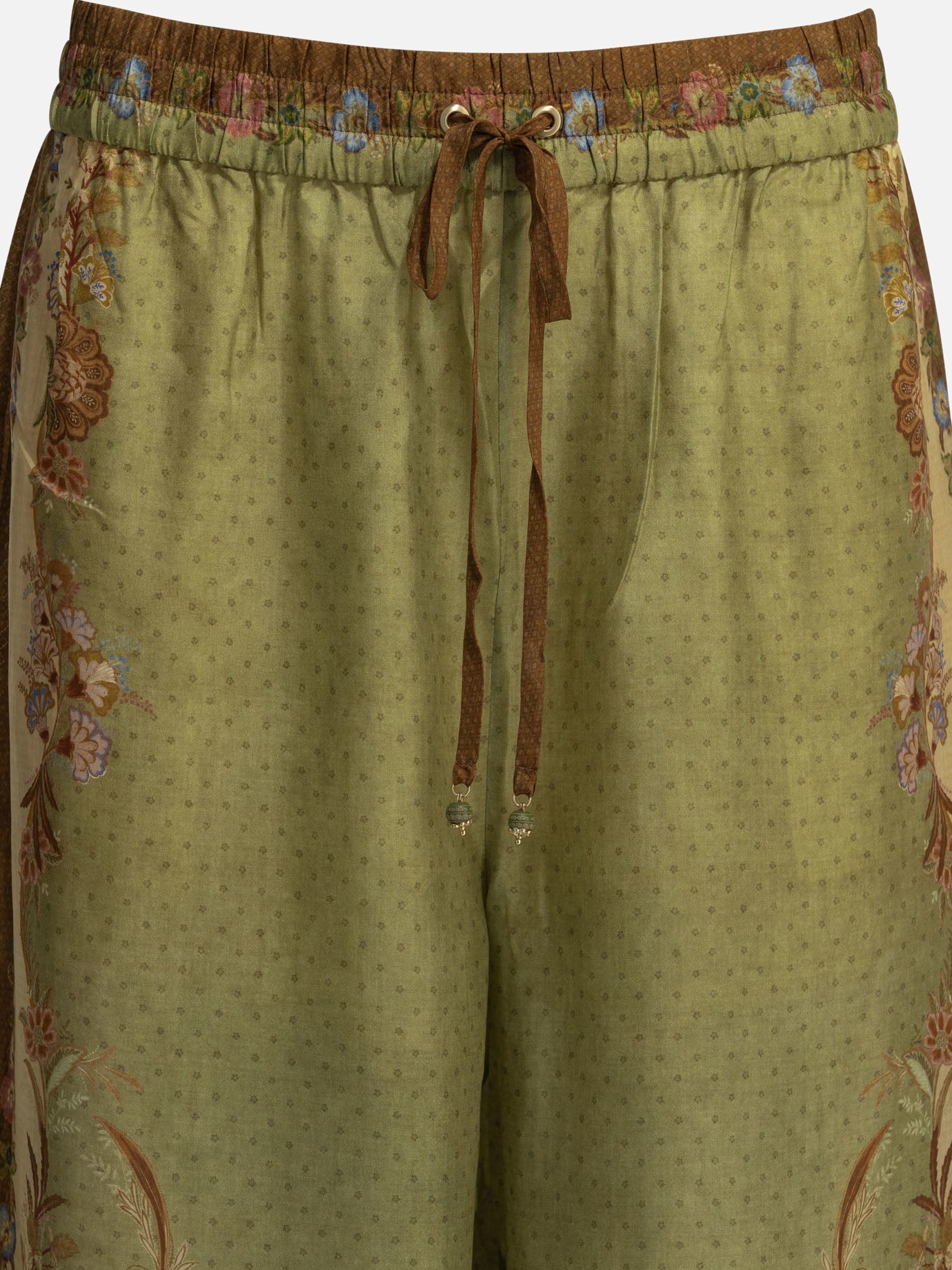 Leisure trousers Floral  Green - Zimmermann Women | PDP | VIETTI Online Store | Zoom-Modal_3
