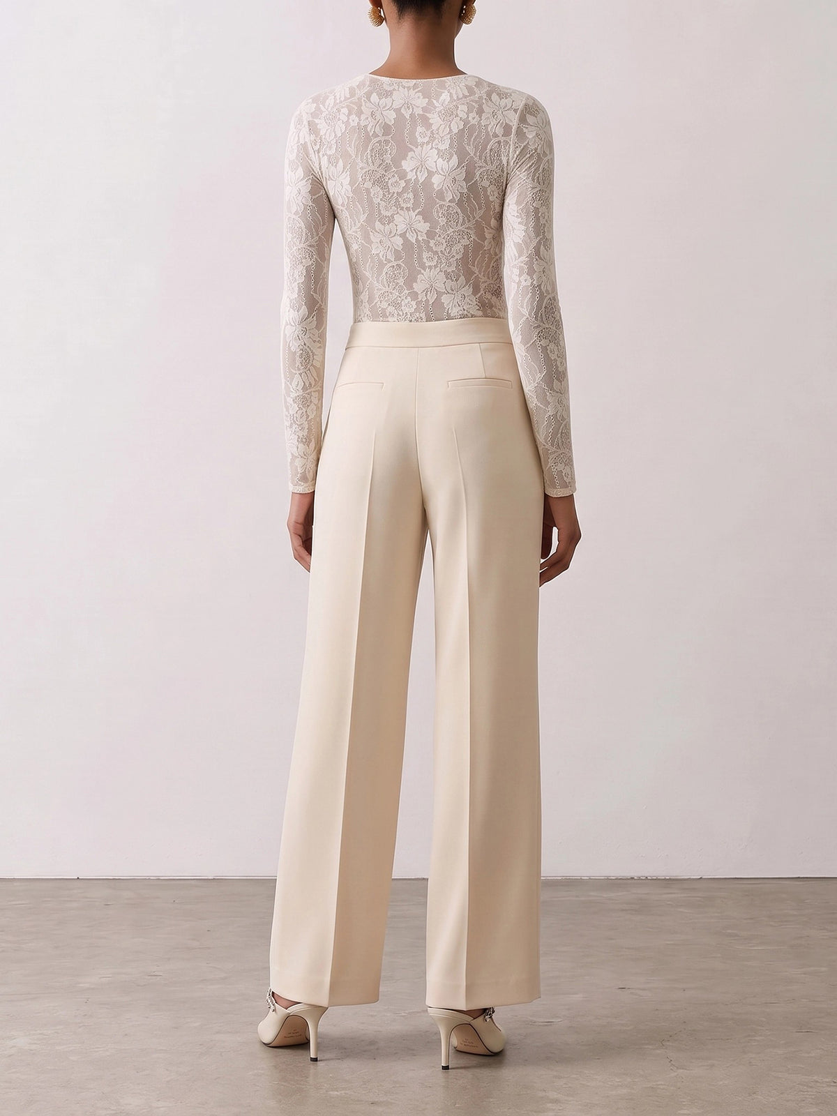 Zimmermann Lace bodysuit White - VIETTI
