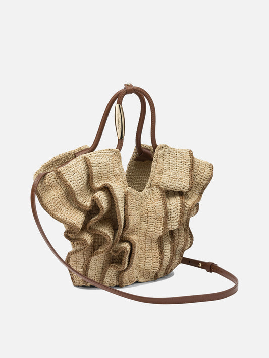 Medium bags 100% raffia  Beige - Zimmermann Women | PLP | VIETTI Online Store | 2
