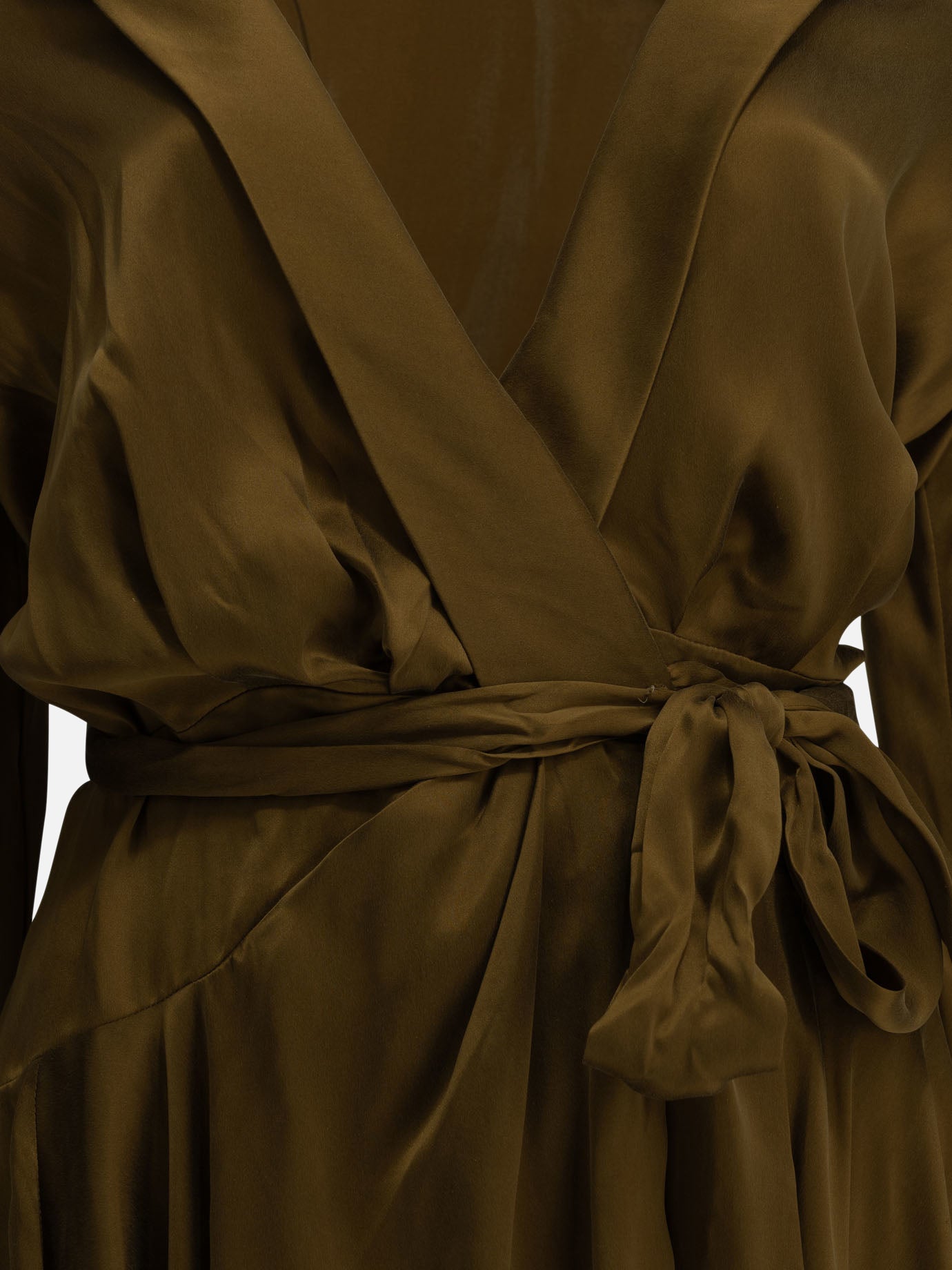 Mini dresses Solid colour  Brown - Zimmermann Women | PDP | VIETTI Online Store | thumbnail_3