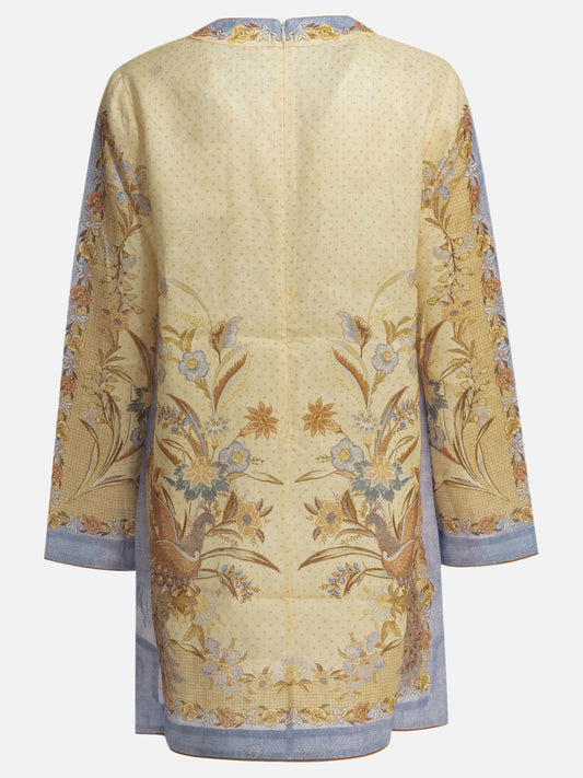 Mini dresses Floral  Beige - Zimmermann Women | PDP | VIETTI Online Store | 2
