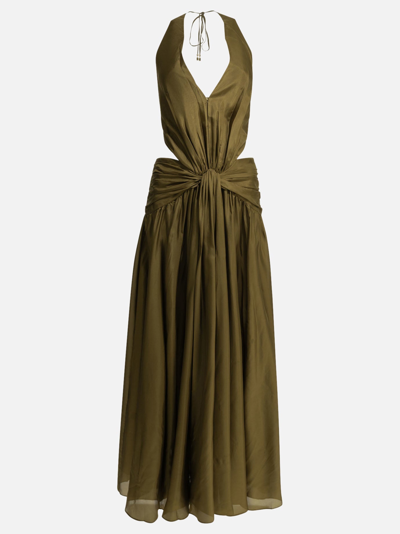 Abiti lunghi Solid colour  Verde - Zimmermann Donna | PDP | VIETTI Online Store | thumbnail