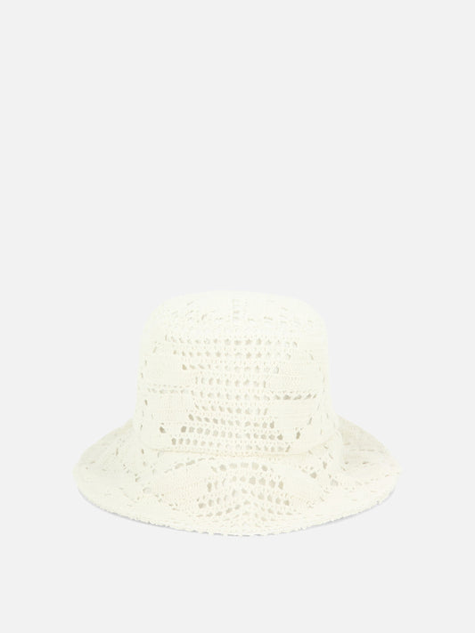 Knitted bucket hat