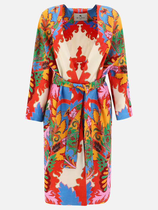 Kimono con stampa "Archive Paisley"