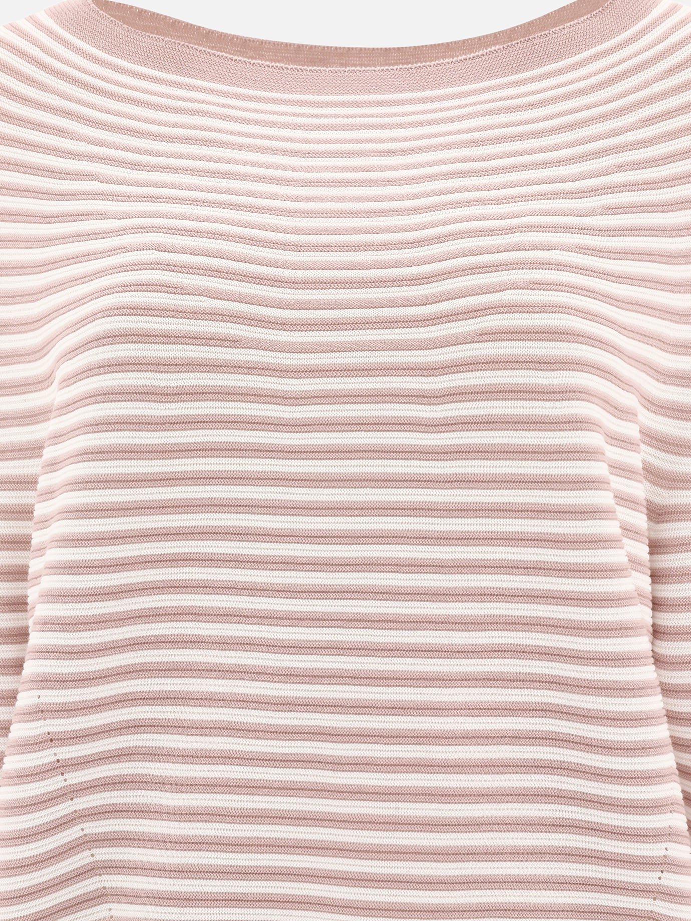 Striped organic cotton sweater