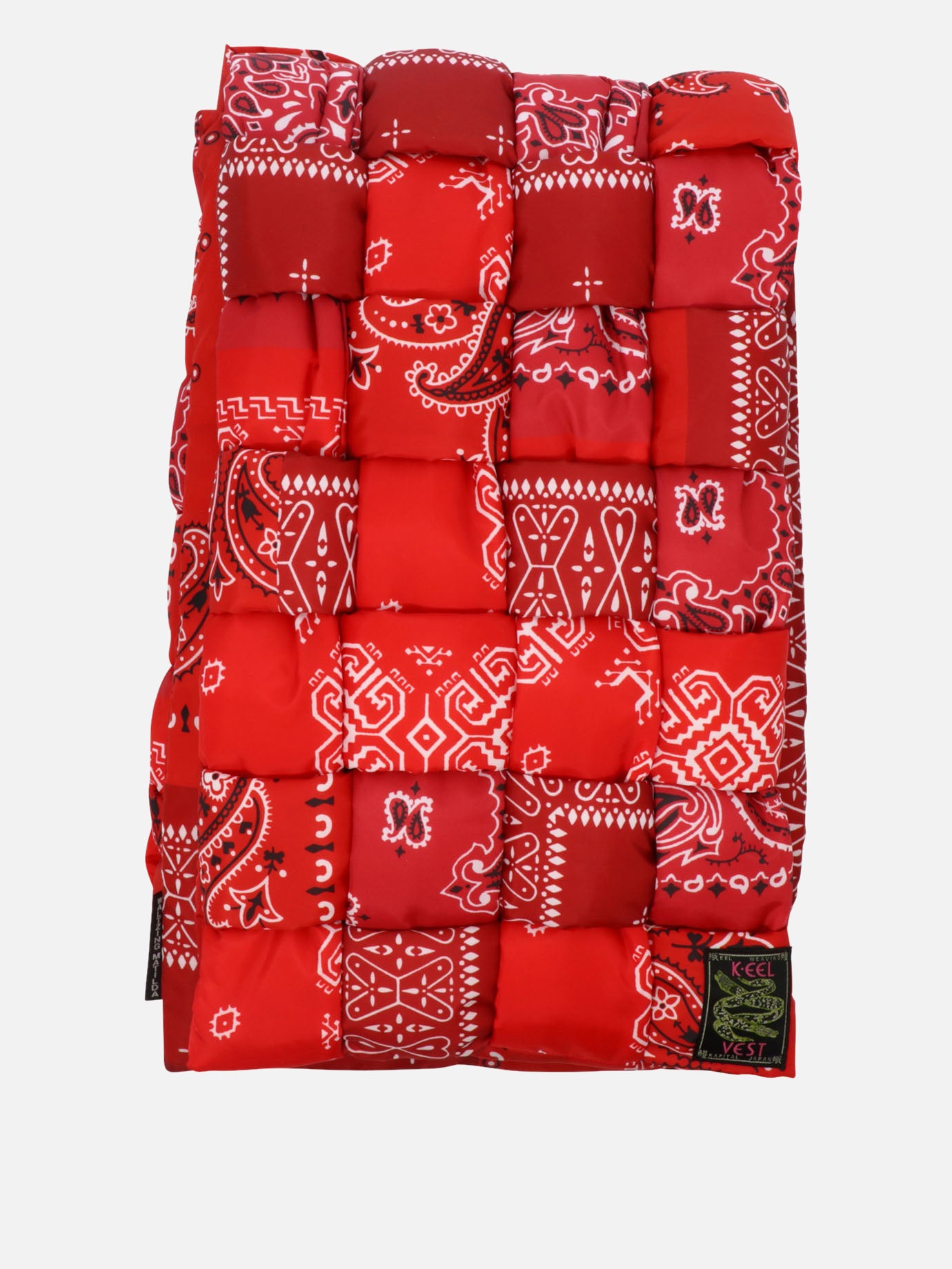 "Bandana Keel Weaving" padded scarf