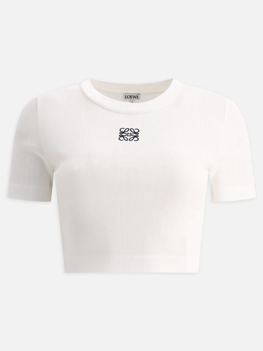 "Anagram" cropped top