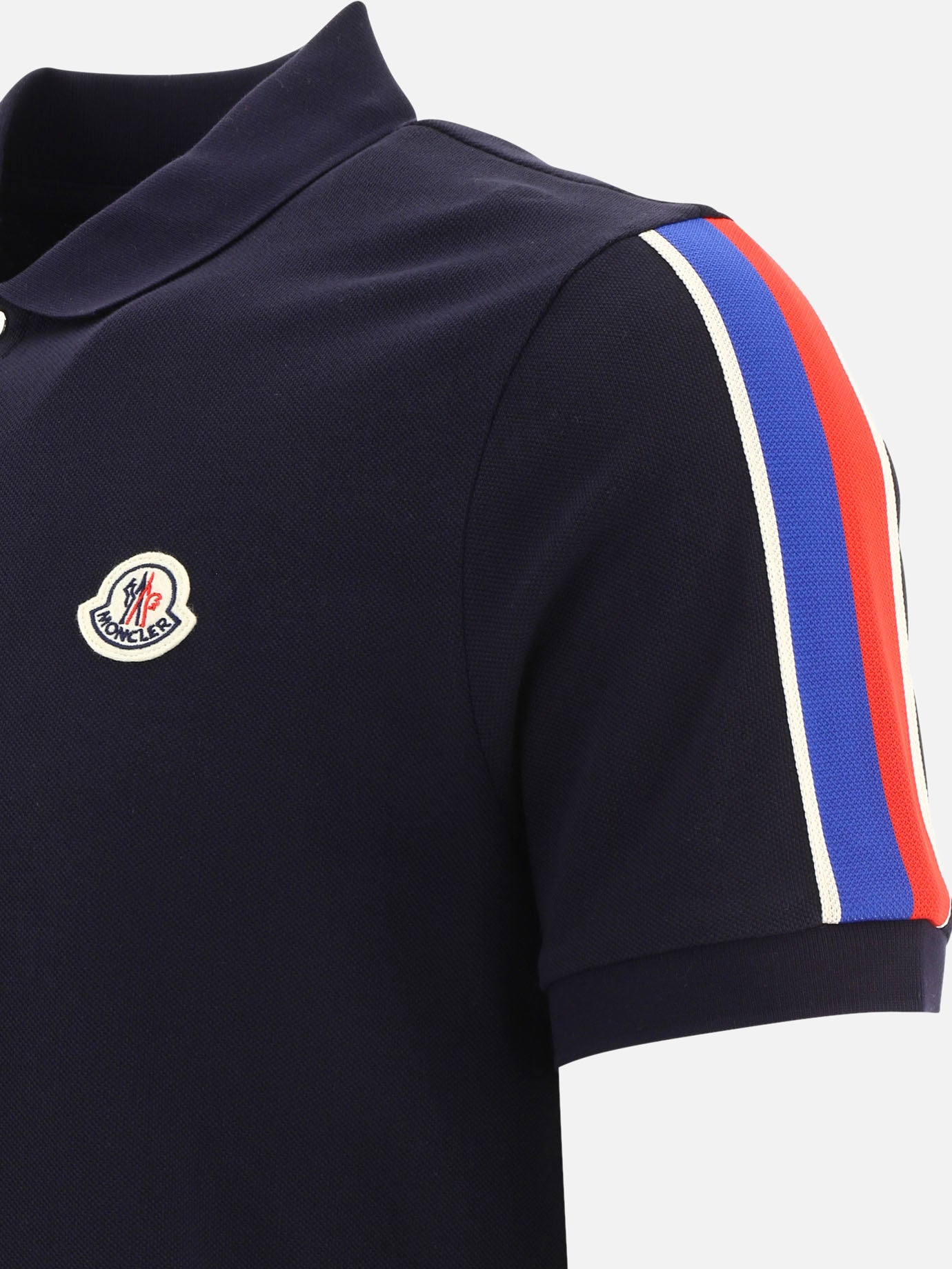 Polo with patch logo