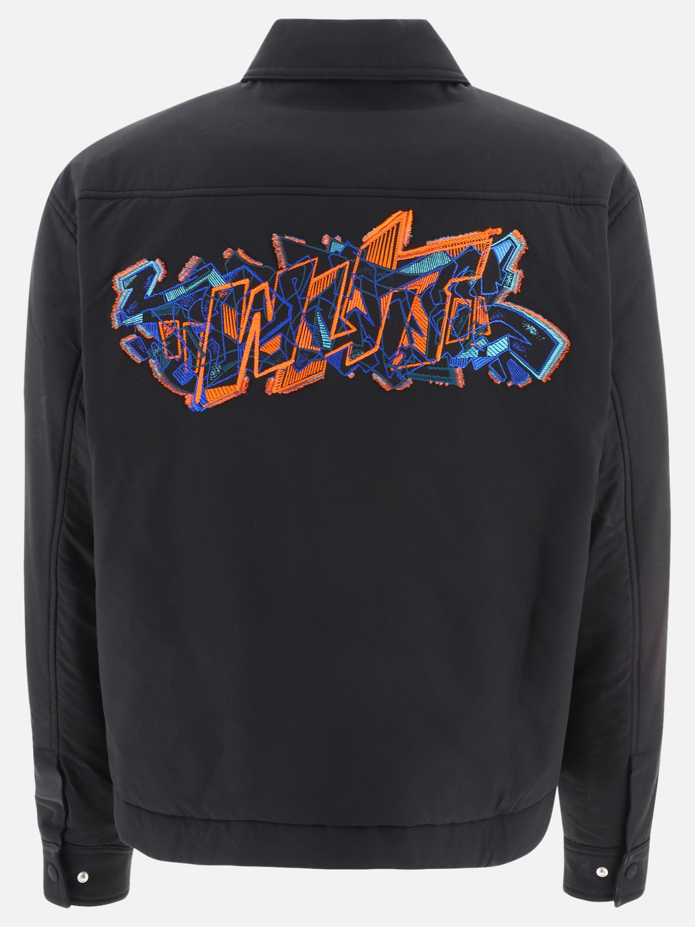 "Graffiti" overshirt jacket