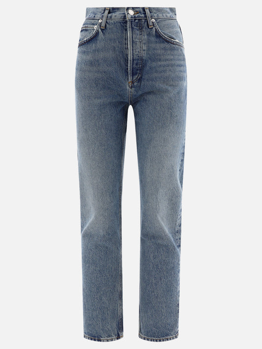 "90's pinch waist" jeans