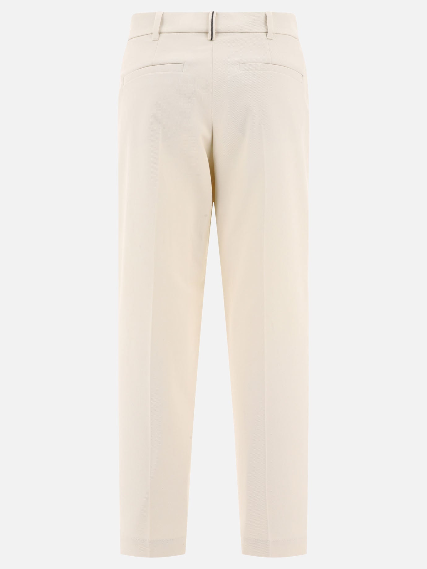 Pleated tailored trousers