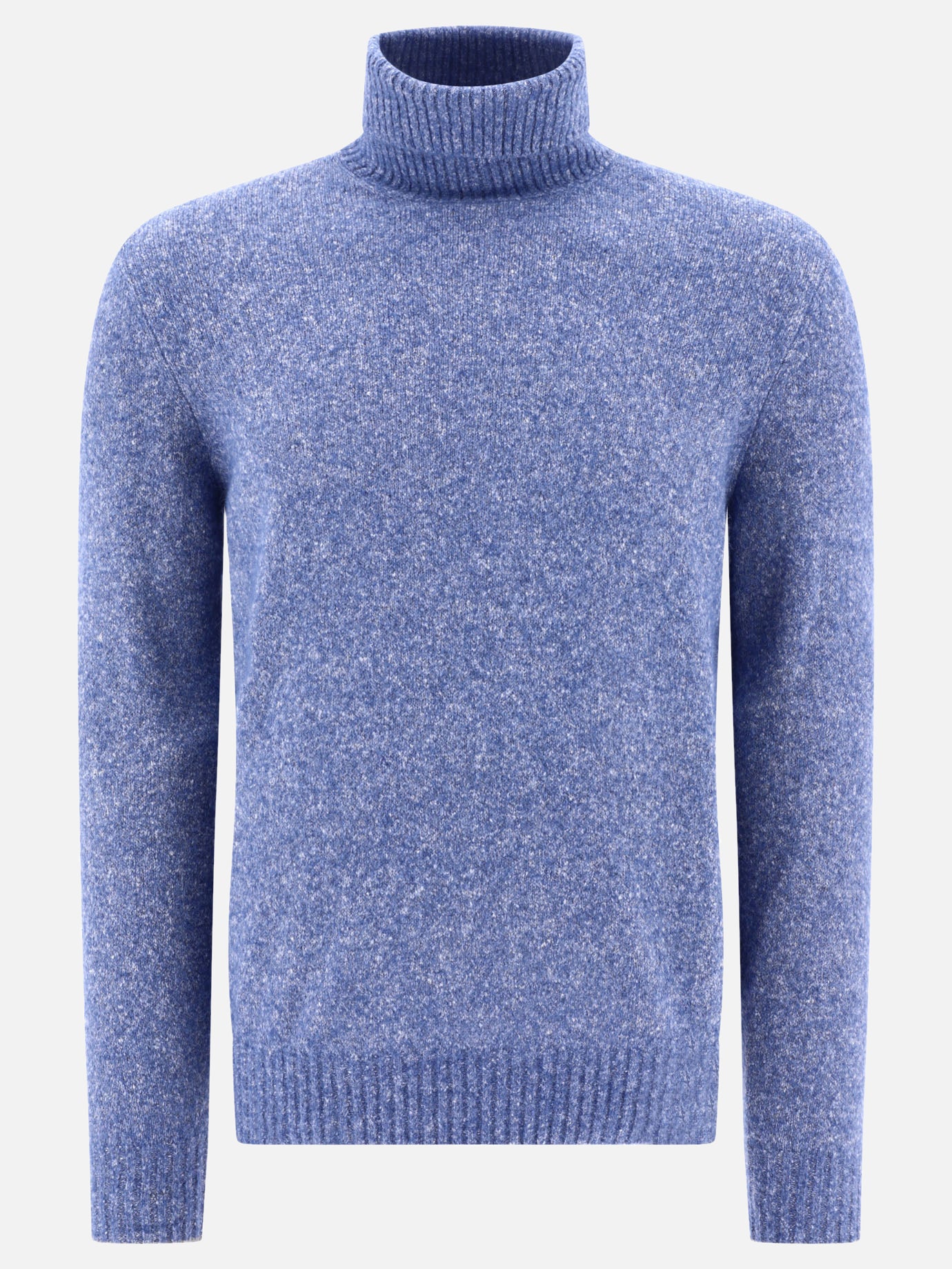 Mélange turtleneck sweater