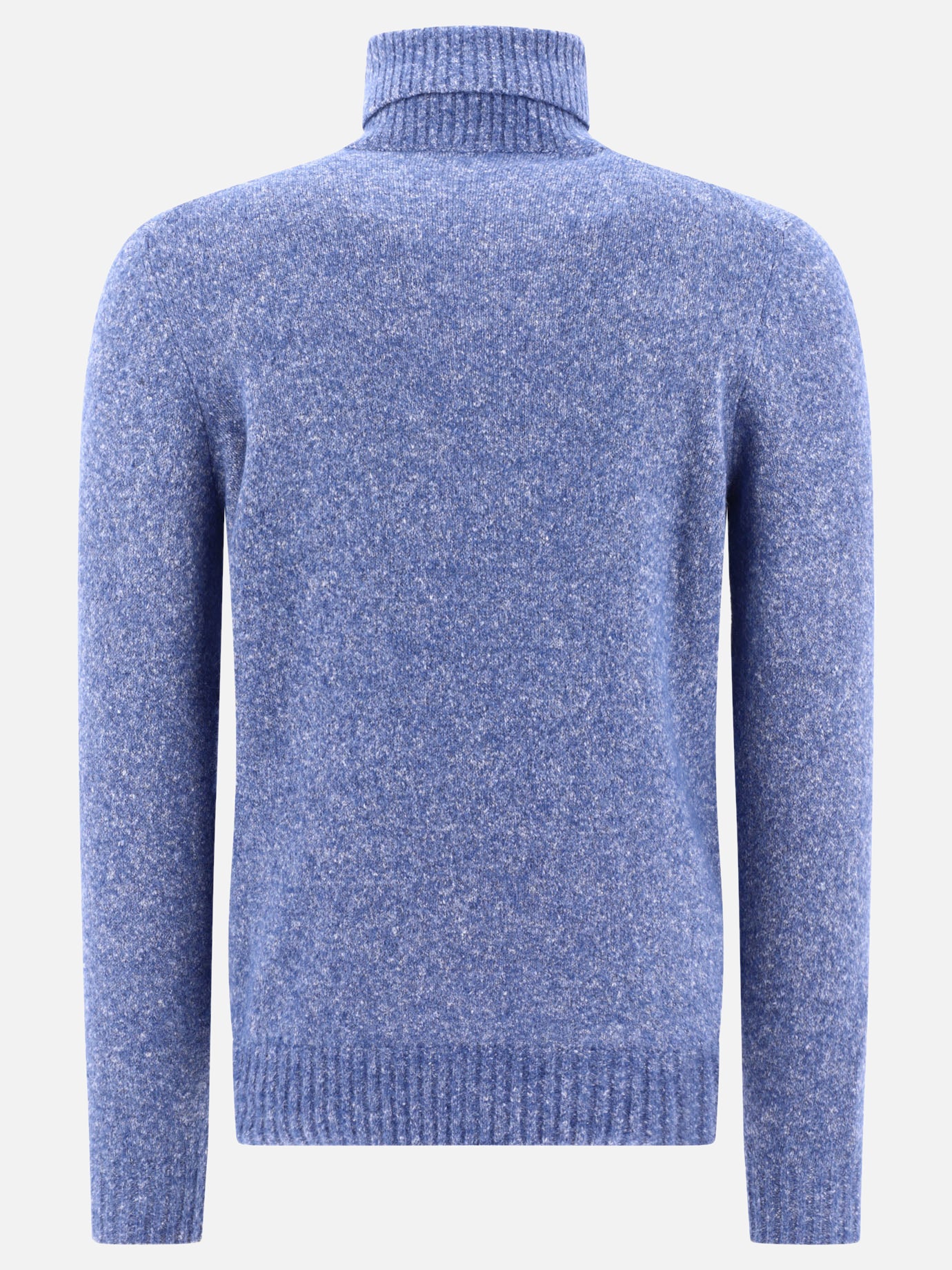 Mélange turtleneck sweater