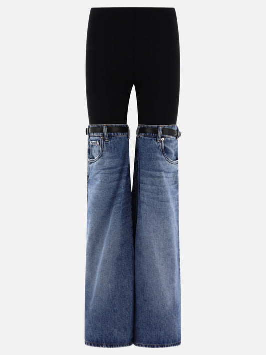"Hybrid Flare" trousers