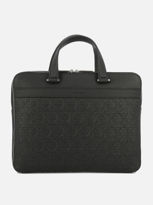 "Monogram" briefcase