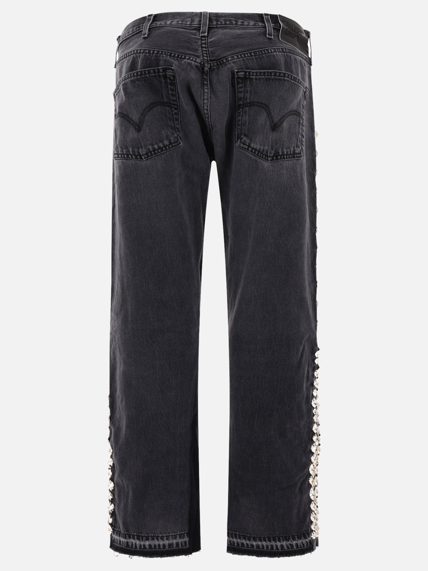 "Le Flare Studded" jeans